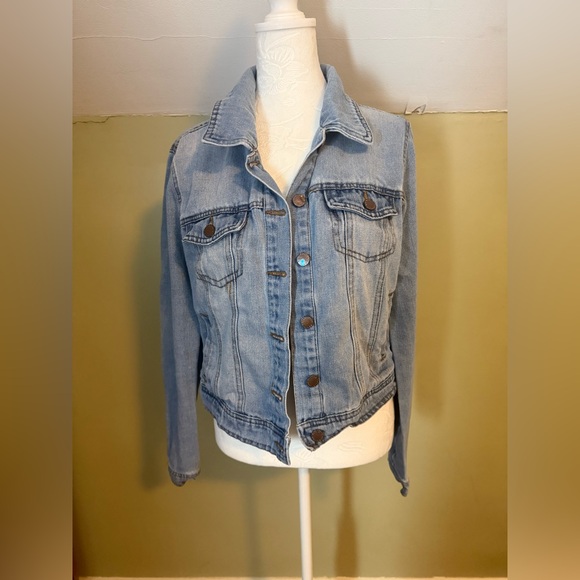 Ci Sono Jackets & Blazers - Ci Sono Medium Wash Denim Jacket